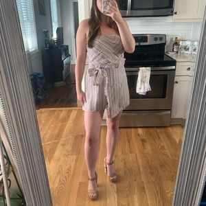 saints + secrets summer skort romper